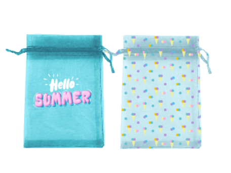 Summer Party Oxford Cloth Letter Bundle Bag SP060